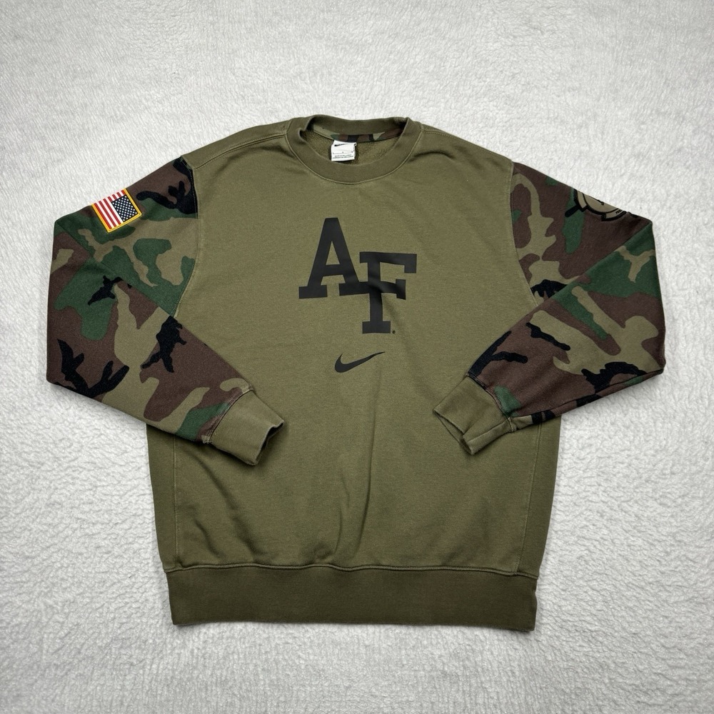 Air Force Falcons Salute to Service Camo Green by Nike Men's Size Large